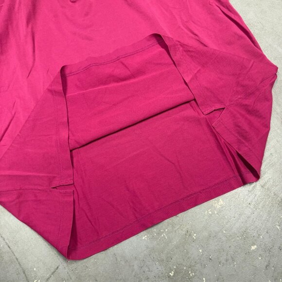 Nino Marini Pink Polo Shirt Italy Filo Di Scozia Cotton Mesh Short Sleeve XXL - Picture 8 of 10